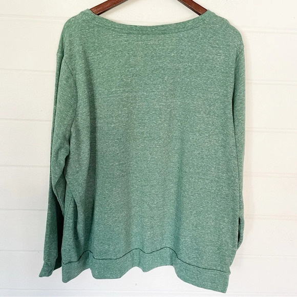 Holiday Time Women’s Merry Christmas Lightweight Terry Sweatshirt Size XL - Picture 11 of 11